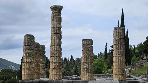 Tempel von Delphi