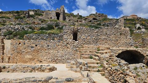 Monemvasia, von Ober- und Unterschicht 4 monemvasia 122443 r