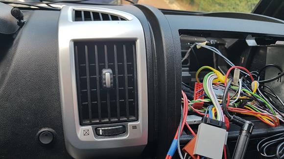 MediaCenter Joying im Ducato einbauen 17 schalter