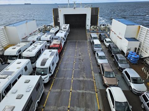Norwegenreise 2023 3 Fährendeck