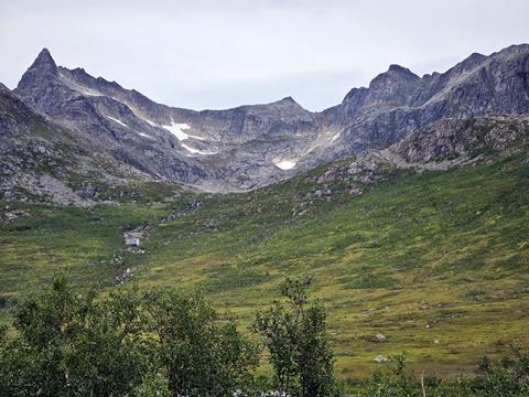 Berge bei Tromso