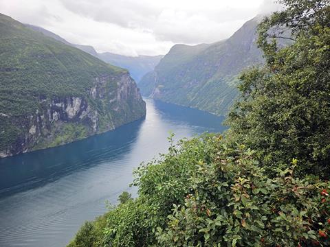 Der Geiranger Fjord