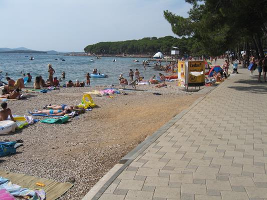 Strand in Biograd