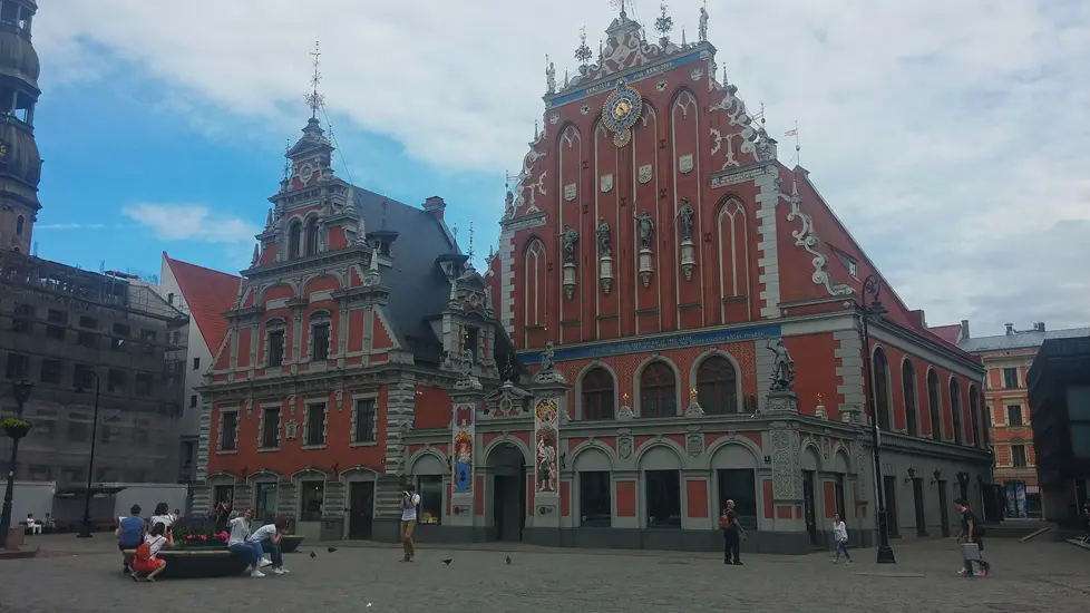 Riga - Lettlands Hauptstadt 5 Schwarzhäupterhaus