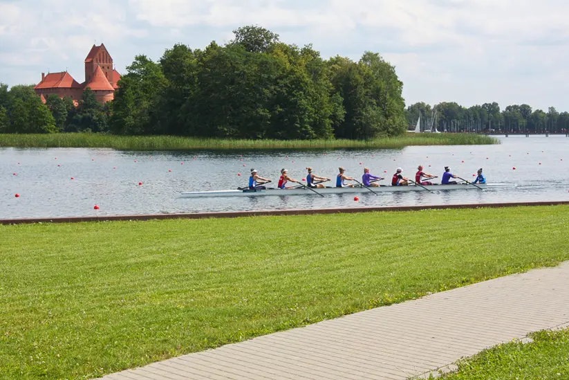 Trakai - Rudern in Litauen 2 trakai 6726 r