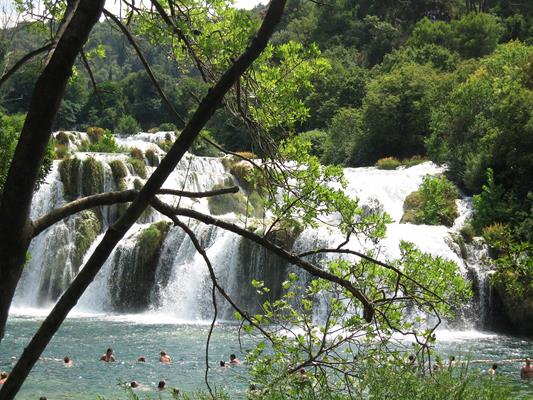 Krka Wasserfall