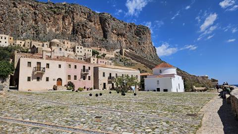 Monemvasia, von Ober- und Unterschicht 13 monemvasia 112644 r