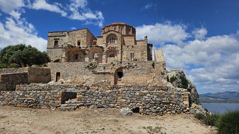 Monemvasia, von Ober- und Unterschicht 12 monemvasia 123539 r