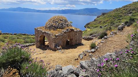 Monemvasia, von Ober- und Unterschicht 14 monemvasia 130754 r