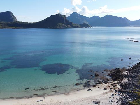 Lofoten- Natur pur, viele Touristen 15 dji haukland r2