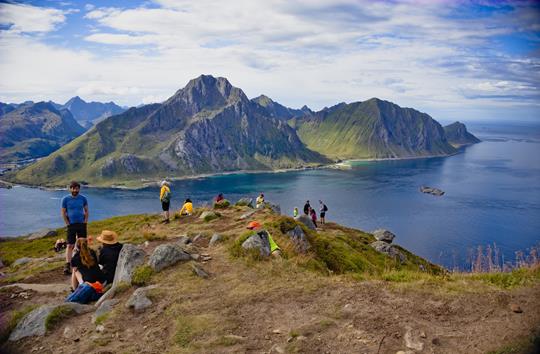 Wanderung zum Offersøykammen 9 offersoykammen 1213 r