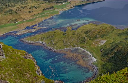 Wanderung zum Offersøykammen 4 offersoykammen 1240 r