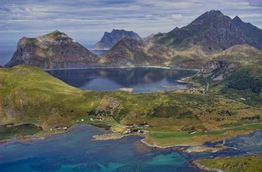 Wanderung zum Offersøykammen 11 offersoykammen 1246 r
