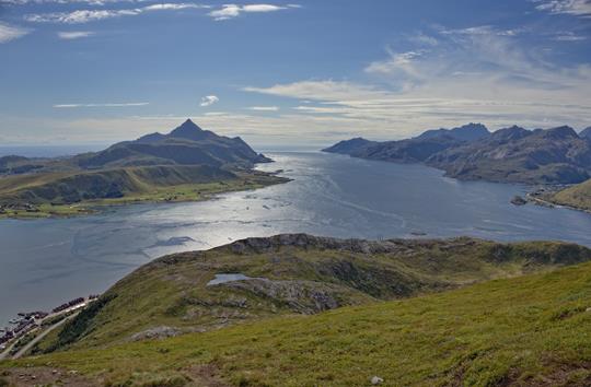 Wanderung zum Offersøykammen 12 offersoykammen 1249 r