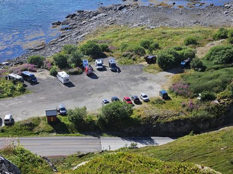 Wanderung zum Offersøykammen 2 Offersøykammen Parkplatz
