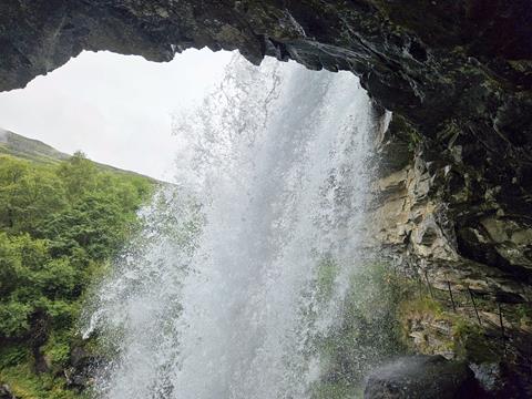 Storseterfossen von hinten