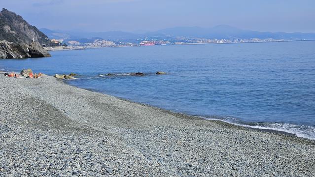Blick auf Genua