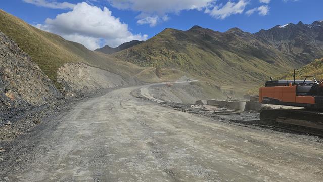 Vom Zagari Pass nach Okatse & Martvili