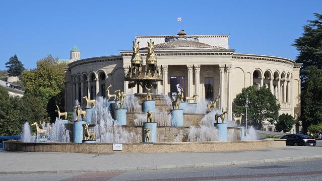 Hochzeit in Kutaissi 1 kutaissi kolchis brunnen