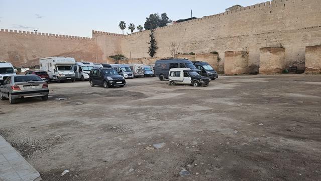 Wir mußten nach Meknès 5 Meknes Stadtmauer