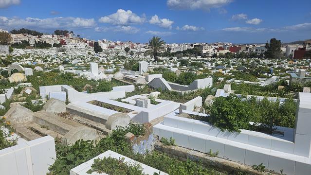 Grenze, Tetouan und Oued Laou 3 Friedhof Tetouan