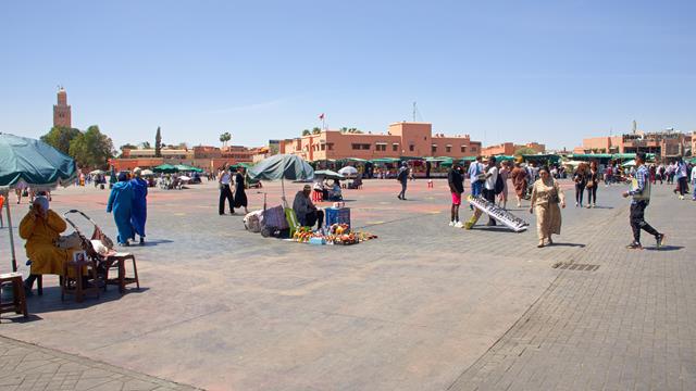 Marrakesch zentraler Platz