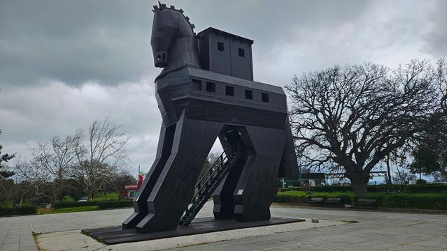 Pferd im antiken Troja