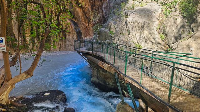 Wassermassen in Saklikent