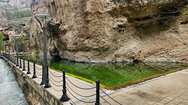 Bad in der Tohma Schlucht
