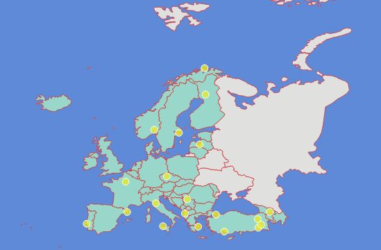 Europamap